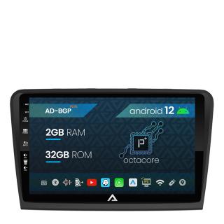 Navigatie Skoda Superb 2 (2008-2015), Android 12, P-Octacore   2GB RAM + 32GB ROM, 10.1 Inch - AD-BGP10002+AD-BGRKIT043