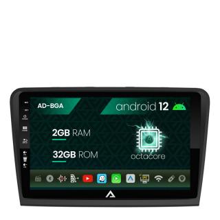 Navigatie Skoda Superb 2 (2008-2015), Android 13, A-Octacore   2GB RAM + 32GB ROM, 10.1 Inch - AD-BGA10002+AD-BGRKIT043