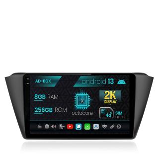 Navigatie Skoda Superb 3 (2015+), Android 13, X-Octacore   8GB RAM + 256GB ROM, 10.36 Inch - AD-BGX10008+AD-BGRKIT034