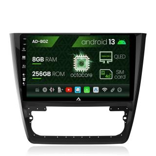 Navigatie Skoda Yeti, Android 13, Z-Octacore   8GB RAM + 256GB ROM, 10.1 Inch - AD-BGZ10008+AD-BGRKIT040