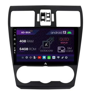 Navigatie Subaru Forester (2012-2018), Android 13, A-Octacore   4GB RAM + 64GB ROM, 9 Inch - AD-BGA9004+AD-BGRKIT334