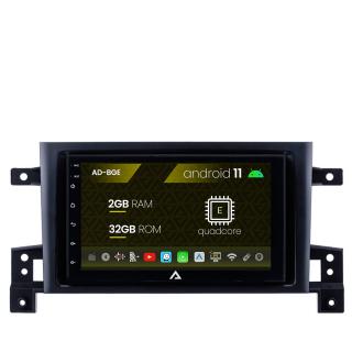 Navigatie Suzuki Grand Vitara (2004-2014), Android 11, E-Quadcore   2GB RAM + 32 ROM, 7 Inch - AD-BGE1002+AD-BGRSU0122DIN