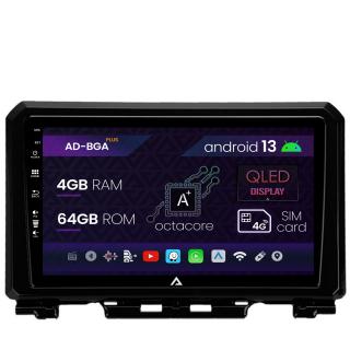 Navigatie Suzuki Jimny (2018-2022), Android 13, A-Octacore   4GB RAM + 64GB ROM, 9 Inch - AD-BGA9004+AD-BGRKIT312