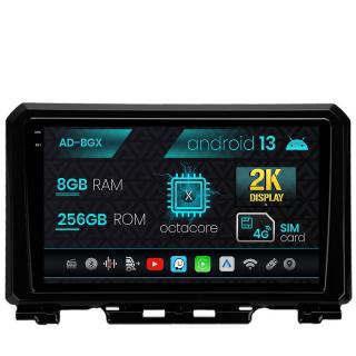 Navigatie Suzuki Jimny (2018-2022), Android 13, X-Octacore   8GB RAM + 256GB ROM, 9.5 Inch - AD-BGX9008+AD-BGRKIT312