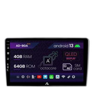 Navigatie Toyota Auris (2006-2012), Android 13, A-Octacore   4GB RAM + 64GB ROM, 9 Inch - AD-BGA9004+AD-BGRKIT091V2