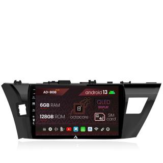 Navigatie Toyota Corolla (2012-2016), Android 13, B-Octacore   6GB RAM + 128GB ROM, 10.1 Inch - AD-BGB10006+AD-BGRKIT058