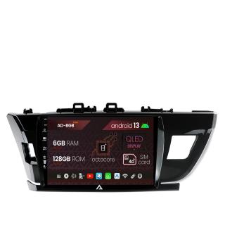 Navigatie Toyota Corolla (2012-2016), Android 13, B-Octacore   6GB RAM + 128GB ROM, 10.1 Inch - AD-BGB10006+AD-BGRKIT076