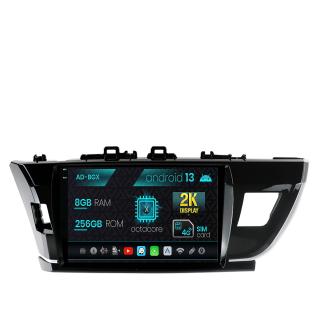 Navigatie Toyota Corolla (2012-2016), Android 13, X-Octacore   8GB RAM + 256GB ROM, 10.36 Inch - AD-BGX10008+AD-BGRKIT058