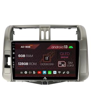 Navigatie Toyota Land Cruiser   Prado (2009-2013), Android 13, B-Octacore   6GB RAM + 128GB ROM, 9 Inch - AD-BGB9006+AD-BGRKIT070