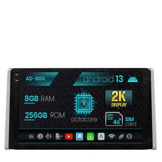 Navigatie Toyota RAV4 (2018+), Android 13, X-Octacore   8GB RAM + 256GB ROM, 9.5 Inch - AD-BGX9008+AD-BGRKIT098