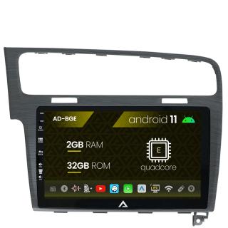 Navigatie Volkswagen Golf 7, Android 11, E-Quadcore   2GB RAM + 32GB ROM, 10.1 Inch - AD-BGE10002+AD-BGRKIT023A