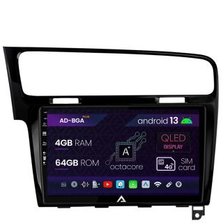 Navigatie Volkswagen Golf 7, Android 13, A-Octacore   4GB RAM + 64GB ROM, 10.1 Inch - AD-BGA10004+AD-BGRKIT023B