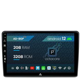 Navigatie Volkswagen   Skoda   Seat, Android 12, Passat B5   Golf IV   Sharan   T4-T5   Jetta   Polo, Android 12, P-Octacore   2GB RAM + 32GB ROM, 10.1 Inch - AD-BGP10002+AD-BGRKIT443