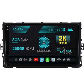 Navigatie Volkswagen T-Roc (2017-Prezent), Android 13, Z-Octacore   8GB RAM + 256GB ROM, 9.5 Inch - AD-BGX9008+AD-BGRKIT041-V2