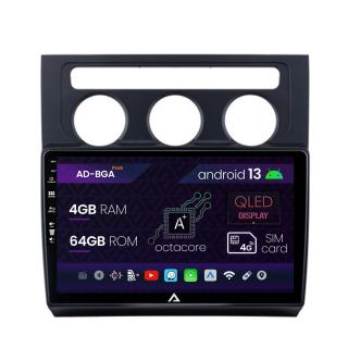 Navigatie Volkswagen Touran (2003-2010), Android 13, A-Octacore   4GB RAM + 64GB ROM, 10.1 INCH - AD-BGA10004+AD-BGRKIT053