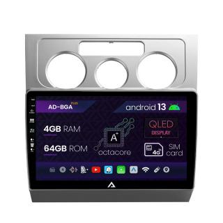 Navigatie Volkswagen Touran (2003-2010), Android 13, A-Octacore   4GB RAM + 64GB ROM, 10.1 INCH - AD-BGA10004+AD-BGRKIT054