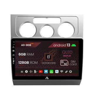 Navigatie Volkswagen Touran (2003-2010), Android 13, B-Octacore   6GB RAM + 128GB ROM, 10.1 Inch - AD-BGB10006+AD-BGRKIT052