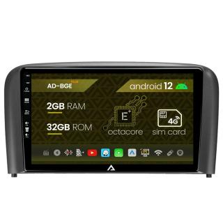 Navigatie Volvo S80 (1998-2004), Android 12, E-Octacore   2GB RAM + 32GB ROM, 9 Inch - AD-BGE9002+AD-BGRKIT404