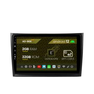 Navigatie Volvo XC90 (2002-2014), Android 12, E-Octacore   2GB RAM + 32GB ROM, 10.1 Inch - AD-BGE10002+AD-BGRKIT393
