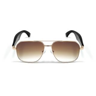 Ochelari Smart iSEN GY100, Lentile Portocalii Polarizate, Traducere AI in Timp Real, Microfon, Difuzoare, Bluetooth, Muzica, Apeluri, Asistenta Vocala, Control Camera la Distant, Incarcare Magnetica