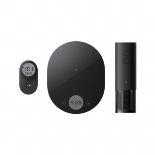 Set de bucatarie Xiaomi Mijia: timer digital inteligent pentru gatit, cantar de bucatarie, deschizator electric pentru sticle de vin. Functioneaza cu aplicatia Mijia