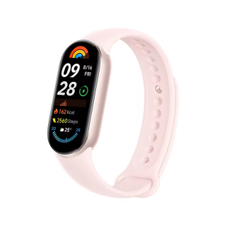 Smartband Xiaomi Mi Band 9, Pink, AMOLED 162  , Monitorizare HR + SpO2, Monitorizare somn, Inregistrare activitati sportive, Multi-sport, 233mAh