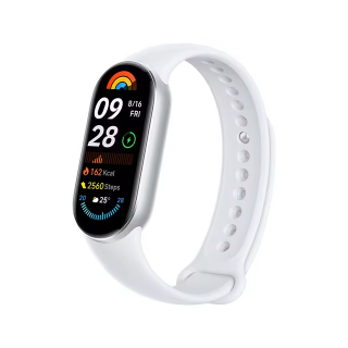 Smartband Xiaomi Mi Band 9, White, AMOLED 162  , Monitorizare HR + SpO2, Monitorizare somn, Inregistrare activitati sportive, Multi-sport, 233mAh