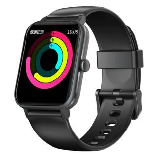 Smartwatch Blackview R3 Max Negru, TFT 1.69   Touch screen, Temperatura corporala, Ritm cardiac, Oxigen SpO2, Contor calorii, IP68, 230mAh