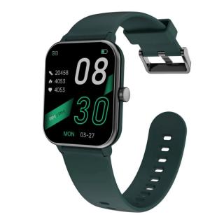 Smartwatch Blackview R3 Max Verde, TFT 1.69   Touch screen, Temperatura corporala, Ritm cardiac, Oxigen SpO2, Contor calorii, IP68, 230mAh