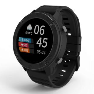 Smartwatch Blackview X5 Negru, TFT LCD 1.3   HD, Ritm cardiac, Contor calorii, Bluetooth 5, Control muzica si camera, Waterproof IP68, 260mAh