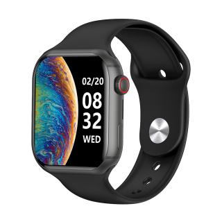 Smartwatch iSEN Watch DM60, Resigilat, negru cu bratara neagra silicon, 4G, 2.02   HD, 4GB RAM + 64GB ROM, android 8.1, Bt v4.2, nanoSIM, IP67, 800 mAh