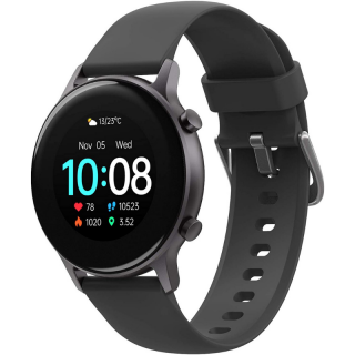 Smartwatch Umidigi Urun GPS Gri, TFT LCD  1.1   touch screen, Ritm cardiac, Numar de pasi, Oxigen, Calorii, Hidratare, 5ATM