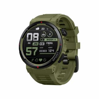 Smartwatch Zeblaze Ares 3 Plus Verde, 1.43   AMOLED, Realtek 8773, Voce Bluetooth, Ritm Cardiac  SpO2, 280mAh, FitCloudPro