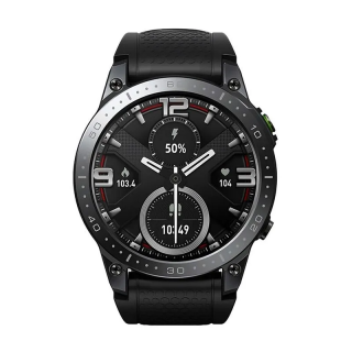 Smartwatch Zeblaze Ares 3 Pro Negru, Display 1.43   Ultra HD AMOLED, Apel vocal,  Moduri sport 100+,  Monitorizare sanatate 24 24, 400mAh