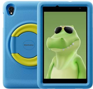 Tableta Blackview Tab A5 Kids Albastru, Eye-friendly HD Display 8  , Android 14, 9GB RAM (3GB+6GB extensibili), 64GB ROM, Unisonic Tiger T310, 5100mAh