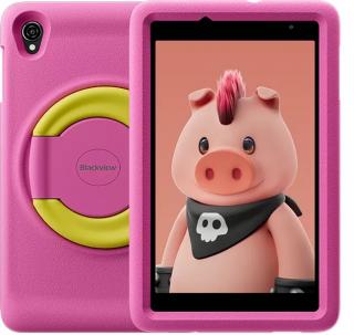 Tableta Blackview Tab A5 Kids Roz, Eye-friendly HD Display 8  , Android 14, 9GB RAM (3GB+6GB extensibili), 64GB+1T TF Card ROM, Unisonic Tiger T310, 5100mAh