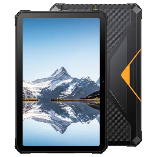 Tableta Fossibot DT1 Portocaliu, 4G, FHD 10.4   2K, 16GB RAM (8GB + 8GB extensibili), 256GB ROM, 48MP+16MP, Android 13, MediaTek MT8788 Octa-core, 11000mAh, incarcare 18W, Face ID, Quad Box, Dual SIM