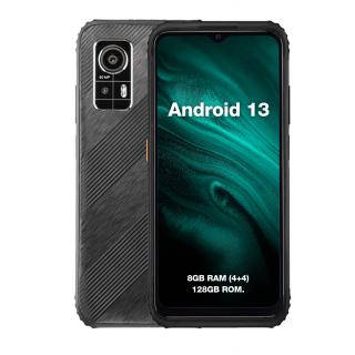 Telefon mobil AGM H6 Lite, Rugged, Ultra subtire, 4G, 6.56   HD+, 8GB RAM (4GB + 4GB extensibili), 128GB ROM, UNISOC T606, Android 13, NFC, 4900mAh, IP68, IP69K, Dual SIM