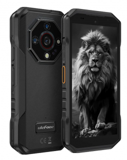Telefon mobil Armor X32 Pro, Negru, 5G, 5.65   LCD, 16GB RAM (8GB+8GB extensibili), 256GB ROM, Night Vision, 64MP+16MP, Android 14, Dimensity 6300, WiFi 6, NFC, 5500mAh, 18W, Dual SIM