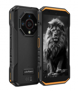 Telefon mobil Armor X32 Pro, Portocaliu, 5G, 5.65   LCD, 16GB RAM (8GB+8GB extensibili), 256GB ROM, Night Vision, 64MP+16MP, Android 14, Dimensity 6300, WiFi 6, NFC, 5500mAh, 18W, Dual SIM