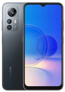 Telefon mobil Blackview A85 Negru, 4G, 6.56   HD+, 8GB RAM, 128GB ROM, Android 12, Unisoc T606 Octa Core, Bt. v5.0, NFC, 4480mAh, Dual SIM