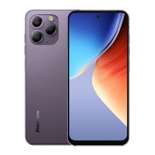 Telefon mobil Blackview A96, Provence Purple, 4G, display 6.5  120Hz 2.4K, 12+12GB RAM, 256GB ROM,  Android 13, Helio G99, 4380mAh, Dual SIM