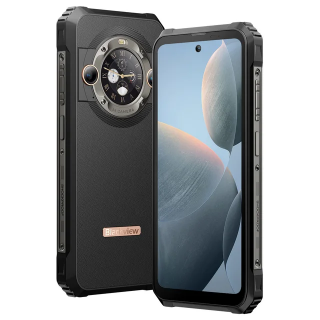 Telefon mobil Blackview BL9000 Black, 5G, Dual Display, 6.78   2.4K FHD+ 120Hz, 24GB RAM(12GB+12GB), 512GB ROM, Android 13, 50MP, NFC, 8800mAh, 120W, WiFi 6, ArcSoft 8.0, Dual SIM