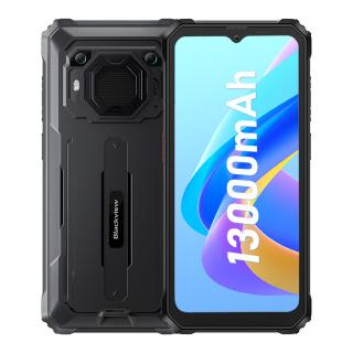 Telefon mobil Blackview BV6200 Negru, 4G, IPS 6.56  , Boxa 3W, 4+4GB RAM, 64GB ROM, Android 13,  Helio A22, NFC, 13000mAh, 18W, Dual SIM