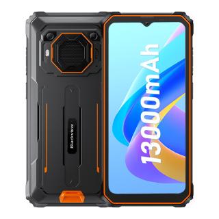 Telefon mobil Blackview BV6200 Orange, 4G, IPS 6.56  , Boxa 3W, 8GB RAM (4GB + 4GB extensibili), 64GB ROM, Android 13,  Helio A22, NFC, 13000mAh, Dual SIM