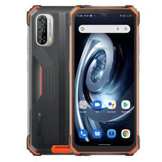 Telefon mobil Blackview BV7100 Orange, 4G, 6.583   FHD+, 10GB RAM (6GB + 4GB extensibili), 128GB ROM, Android 12, Helio G85, 13000mAh, Power bank, Dual SIM