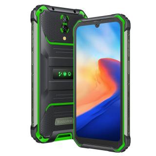 Telefon mobil Blackview BV7200 Green, 4G, 6.1   HD+, 10GB RAM (6GB + 4GB extensibili), 128GB ROM, Android 12, Helio G85, 5180mAh, Power bank, OTG, NFC, Dual SIM