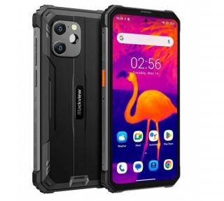 Telefon mobil Blackview BV8900 Negru, 4G, IPS 6.5  , 16GB RAM (8GB + 8GB extensibili), 256GB ROM, Camera termica, , 64+5 Mpx, Android 13, 10380mAh, Dual SIM