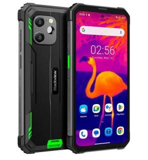 Telefon mobil Blackview BV8900 Verde, 4G, Camera termica, IPS 6.5  , 64+5 Mpx, 8GB + 8GB RAM, 256GB ROM, Android 13, 10380mAh, Dual SIM