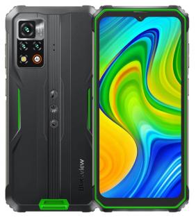 Telefon mobil Blackview BV9200 Verde, 4G, 6.6   FHD+, 8GB+6GB RAM, 256GB ROM, Android 12, MediaTek G96, Bt. v5.2, NFC, 5000mAh, Dual SIM